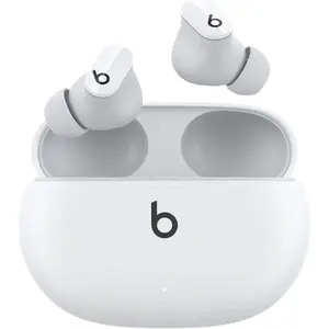 Beats by Dre Studio Buds Wireless Bluetooth White True Wireless Earbuds with Charging Case for Seamless Listening Experience