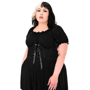 Fishnet Underbust Corset