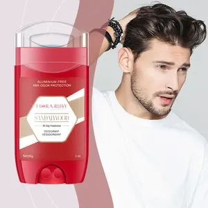 Flora Ruby Deodorant Pure Sport Formula 85g, Long-Lasting Freshness for Active Lifestyle, Men's Anti-Odor, Refreshing Scent to Boost Energy, High Performance Deodorant