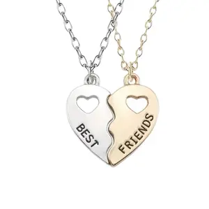 Best friends forever friendships necklaces