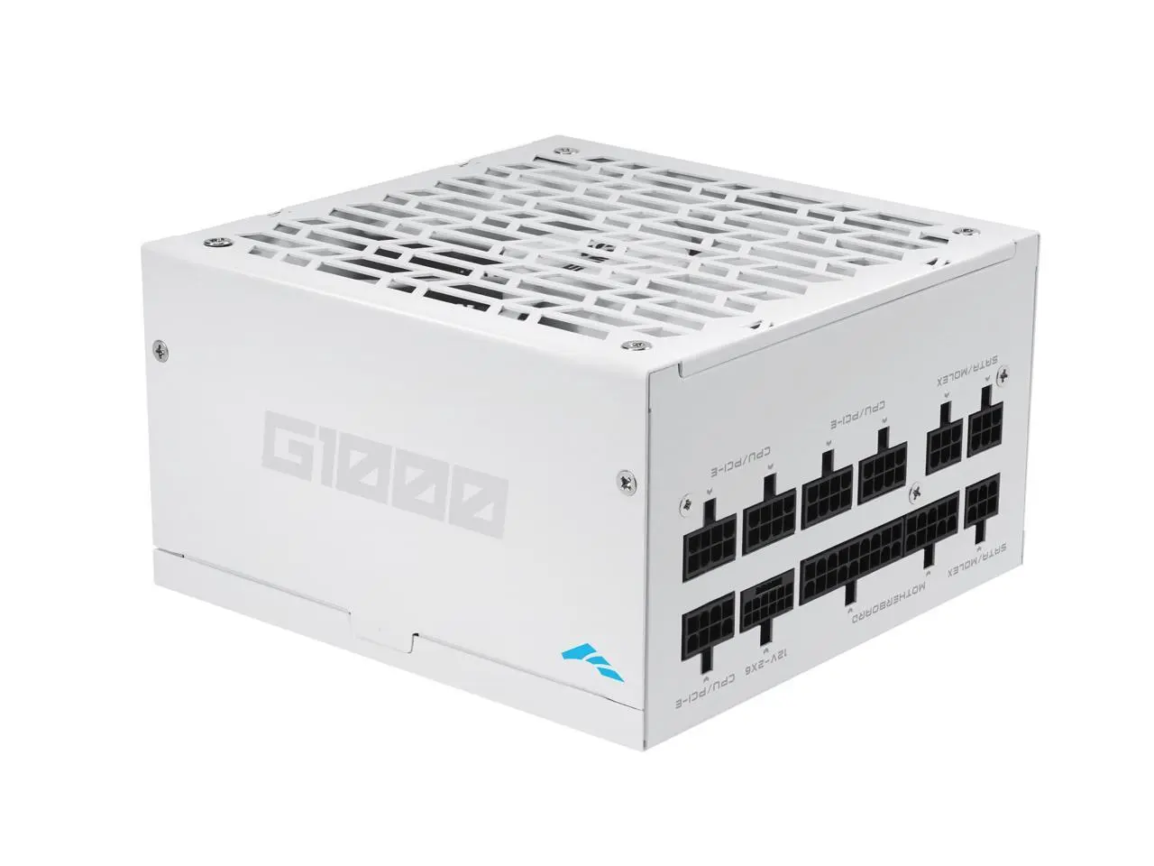 SAMA G1000W ATX 3.1 Power Supply, 1000W, Cybenetics Gold Standards, PCIe 5.1 Ready, Full Modular, Japanese Capacitors, FDB Fan, White Version