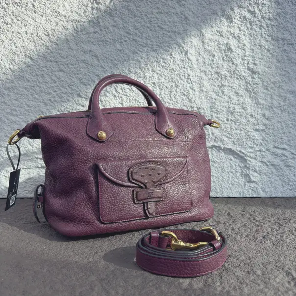 Pre-owned Loewe Leather Shoulder Bags 7.8'' R2589 Shoulder Bag C14533720983 0507 T1 Qiqi
