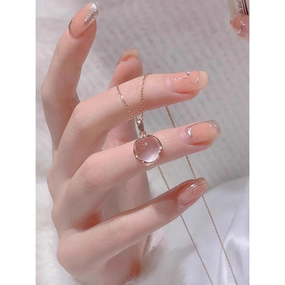 Silver Women Necklace Opal Polaris Pendant Necklace Jewelry, Exquisite Gift to Her Silver Women Necklace Opal Polaris Pendant Necklace Jewelry, Exquisite Gift to Her