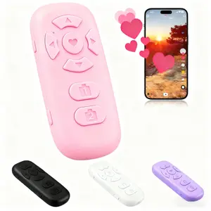 XSpower Scrolling  Remote Control Scroller Page Turner, Read & Bluetooth Selfie & Video Recording Remote,Music Control for iPhone,iPad,Android Smartphone