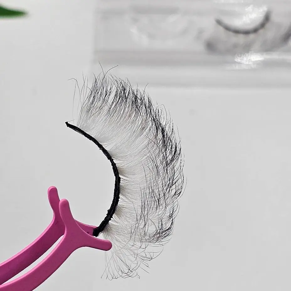 Frostbite Icy Lash Faux Mink Eyelashes - 16mm-19mm Length, Lightweight Criss-Crossed Base, Cosmetic Lash Extensions for Youth Cool Energy Icy Girl Makeup Looks, Eyelashes Extensions, Creative Slay, Flared Ends, Icy Girl Looks