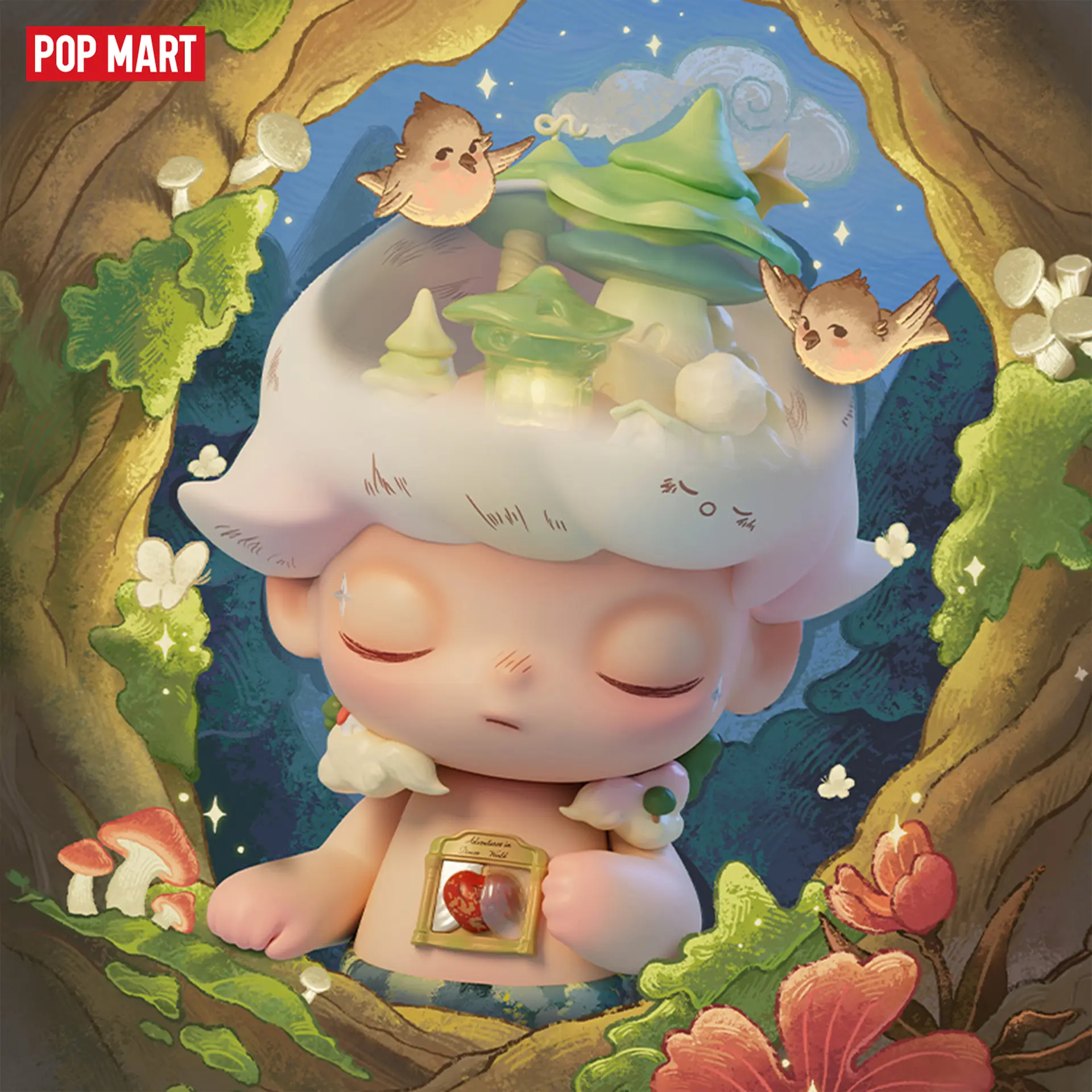 POP MART MEGA JUST DIMOO 700% Meadow of Dreams