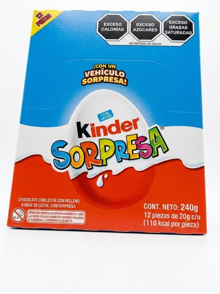 Kinder Sorpresa  – Chocolate Egg with Surprise Toy
