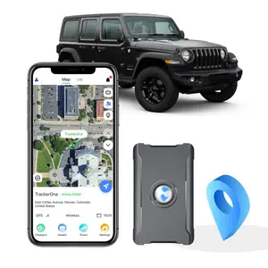 TrackerOne S20 Magnetic GPS Vehicle Locator, 6000mAh Long Standby,4G Real-Time Tracking, 180 Days History Track, IPX5 Waterproof Anti-Theft Device for Car, Motorcycle Fleet Asset