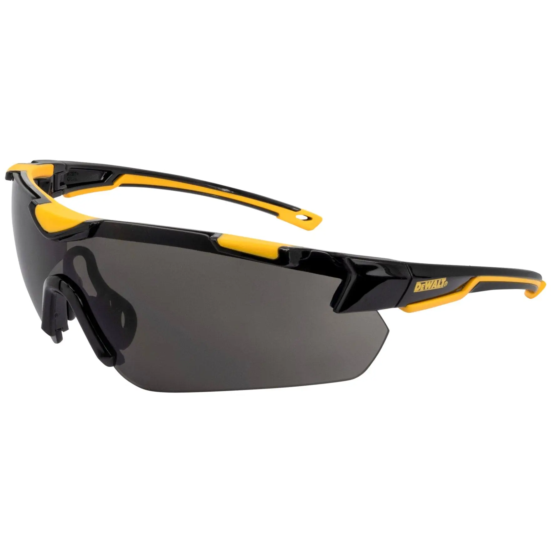 DeWalt Z87 Safety Glasses - Half Frame Work Safetyequipment with Rubber Pads, Soft Brow Pad for Home Improvement Use