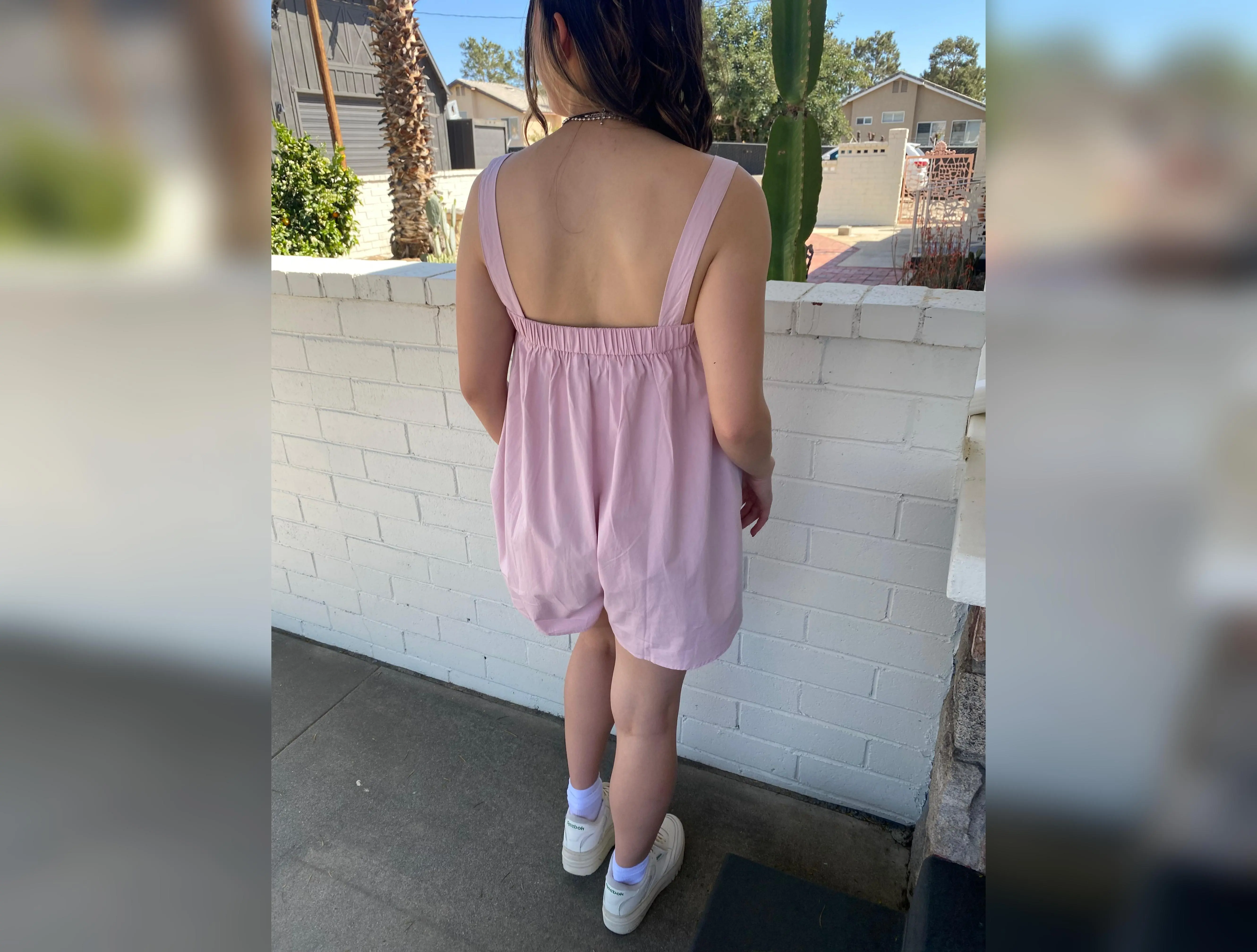 Sleeveless Babydoll Romper