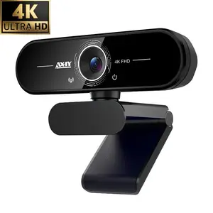 4K autofocus network camera with noise cancelling microphone,  privacy cover | Plug and play USB computer network camera, suitable for PC/laptop, team/autofocus network camera # GLOBAL PICKS