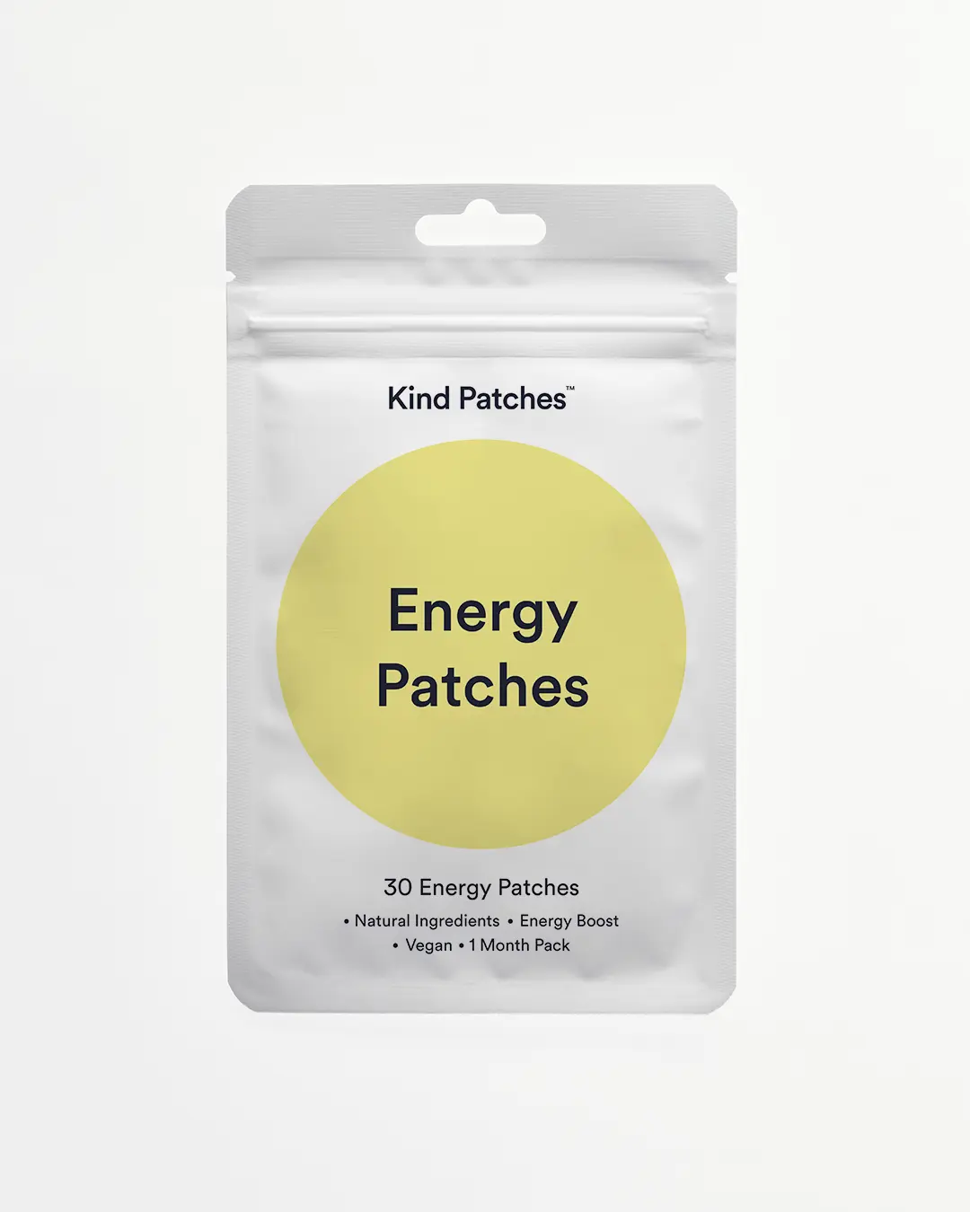 Kind Patches | Energy Patches | 30 Energy Patches:Natural Ingredients, Energy Boost, Vegan, 1 Month Pack  Sport