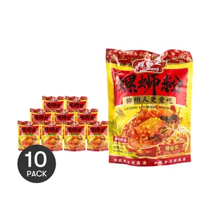 10Packs LUOBAWANG Luosi Rice Noodle, 11.64 oz/Pack