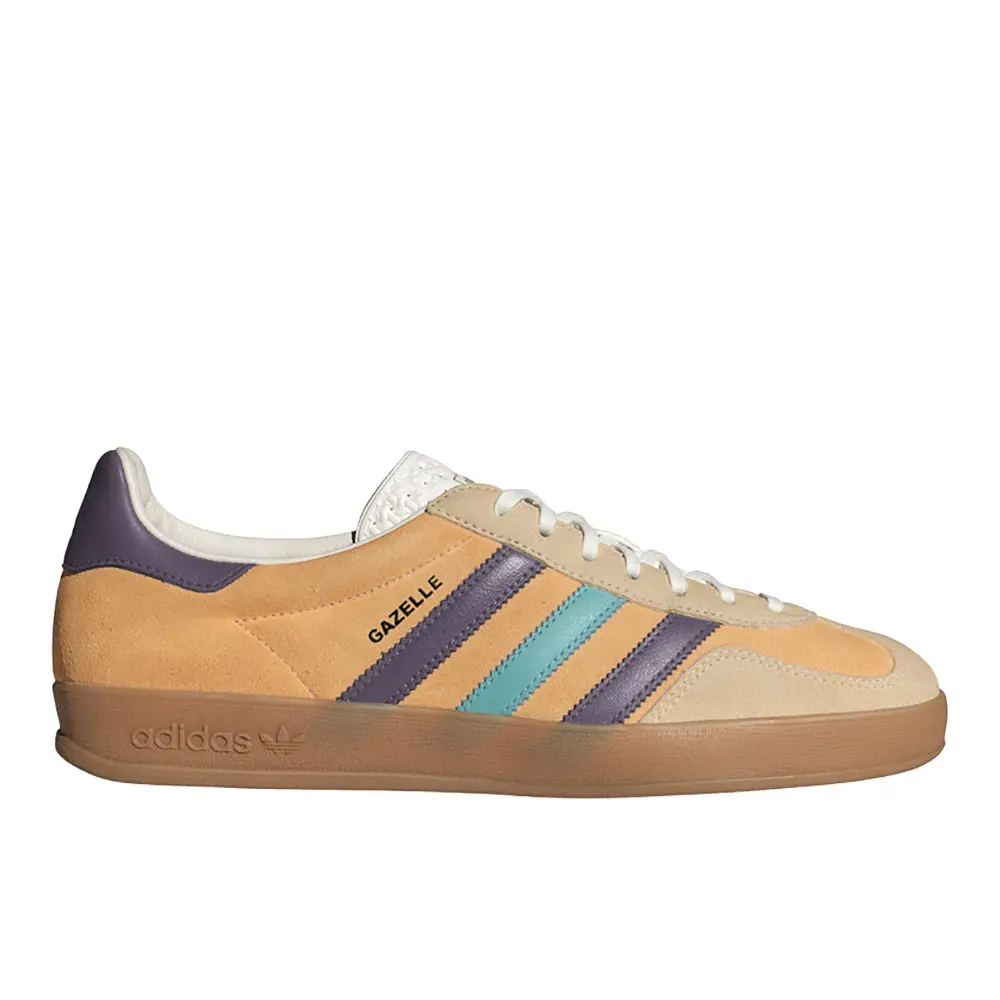 adidas Mens Gazelle Indoor Sneakers Shoes Casual - Beige