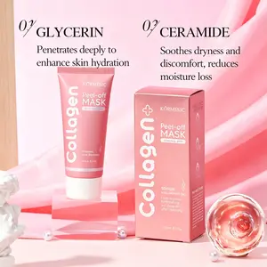 KÖRMESIC Collagen Anti-Wrinkle Jelly Mask - Tightening Firming, Fades Fine Lines, Moisturizing & Soothing Skin Repair with Glycerin & Ceramide