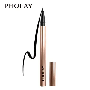 Waterproof Liquid Eyeliner Pen, Long-Lasting and Sweat-Proof Formula, Easy-to-Color Cosmetic for Precise Lash Line Makeup, 1 ML, Beauty Products