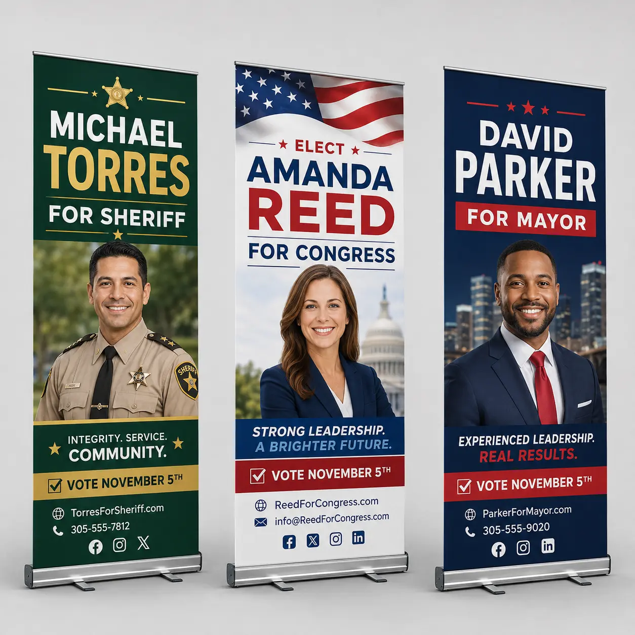 Single-Sided Retractable Banner