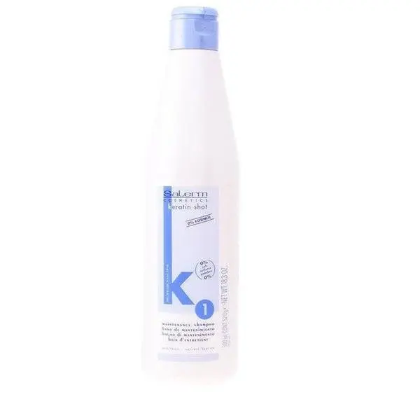 Keratin Smoothing Maintenance Shampoo for Straight Hair, Professional Haircare Aftercare and Color Maintenance, Liquid Formula, 500 ml / 18.2 oz, Mask, Color Maintenance Shampoo, Smoothing & Straightening