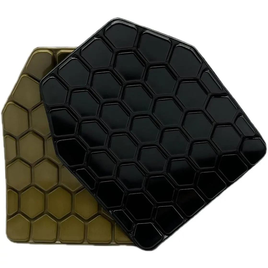 Non-Newtonian Shock Plates - Impact Hardens Durable Protective Gear, Tactical Airsoft Vest Inner Liner, Boxing Back Thoracic Protector, Taekwondo Belly Pad