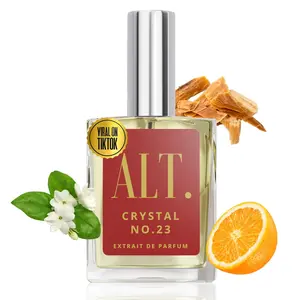 ALT. FRAGRANCES Crystal No. 23 Extrait de Parfum Unisex Luxury Inspired by Baccarat Rouge 540 60ml Saffron Jasmine Amber Woody Scent