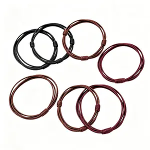 Damage-Free Gentle Hold Elastic Ties, No Snag orPull, For Al Occasions 1PC