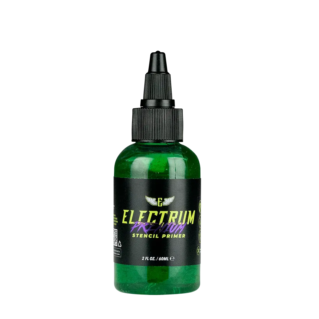 Electrum Premium Tattoo Stencil Primer 2 oz. Electrum Premium Tattoo Stencil Primer 2 oz.