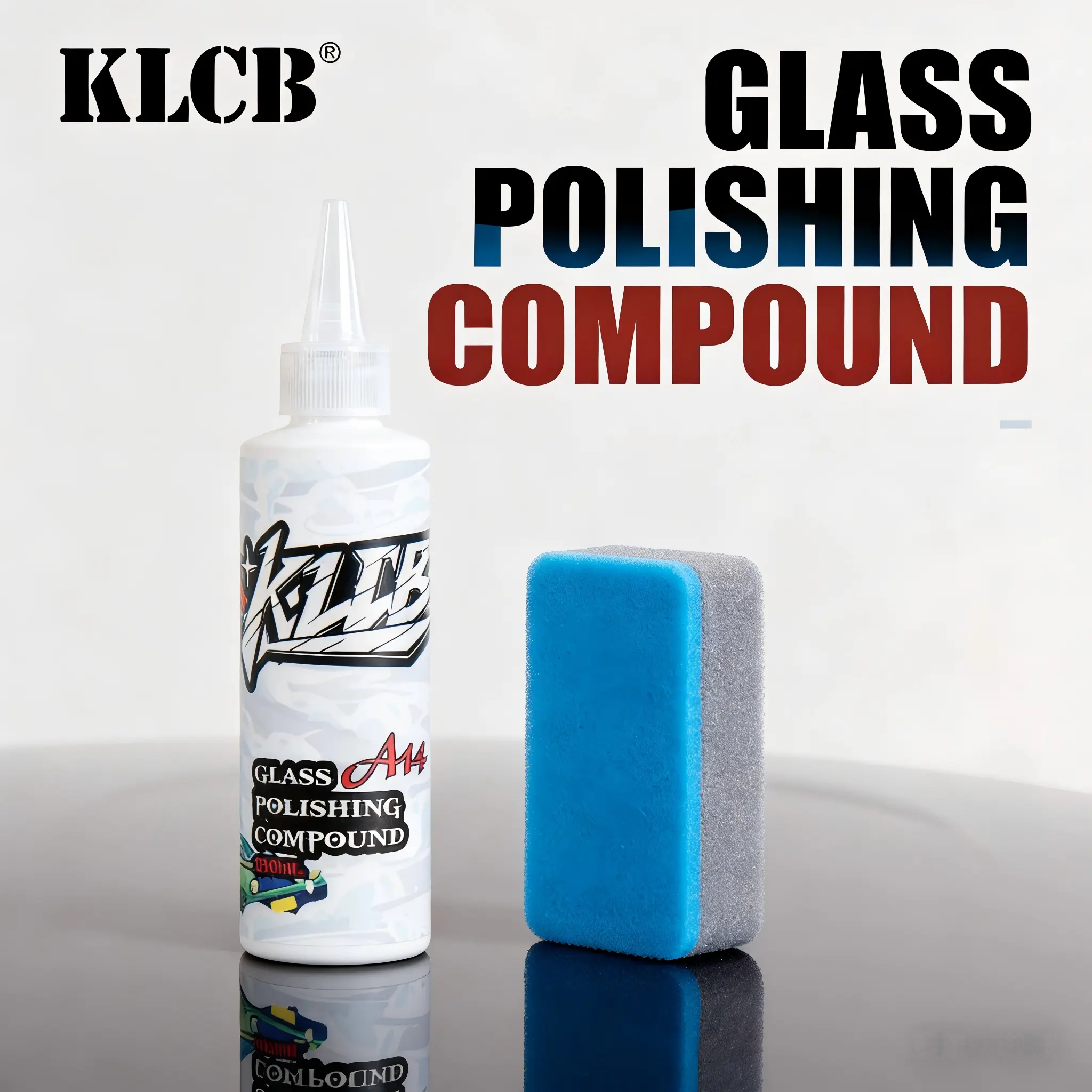 150ml Hydrophobic Car Glass Surface Cleaner & Coating Spray Complete Kit - Scratch-Free Oil Film/Water Spot Remover for Car Windshields & Mirrors, Wiper Mark/Swirl Eliminator, Wax Polish Stripper