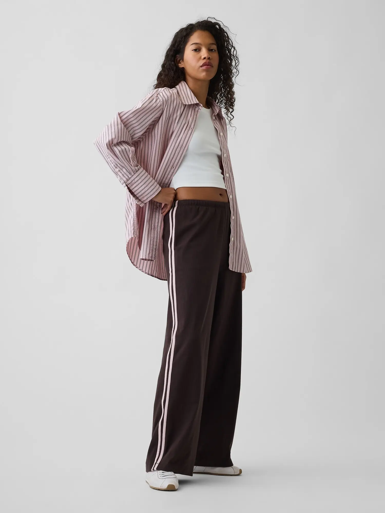 Gap Women's Knit Relaxed Track Pants