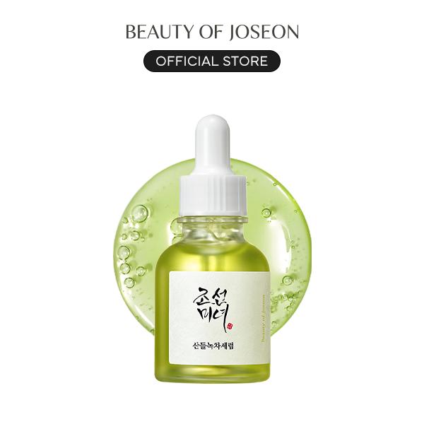[Beauty of Joseon Official] Calming Serum : Green tea + Panthenol 50mL | Daily Lightweight Soothing Sensitive, Acne-Prone, UV Irritated Skin, Inflammation, Moisturizing, Hydrating