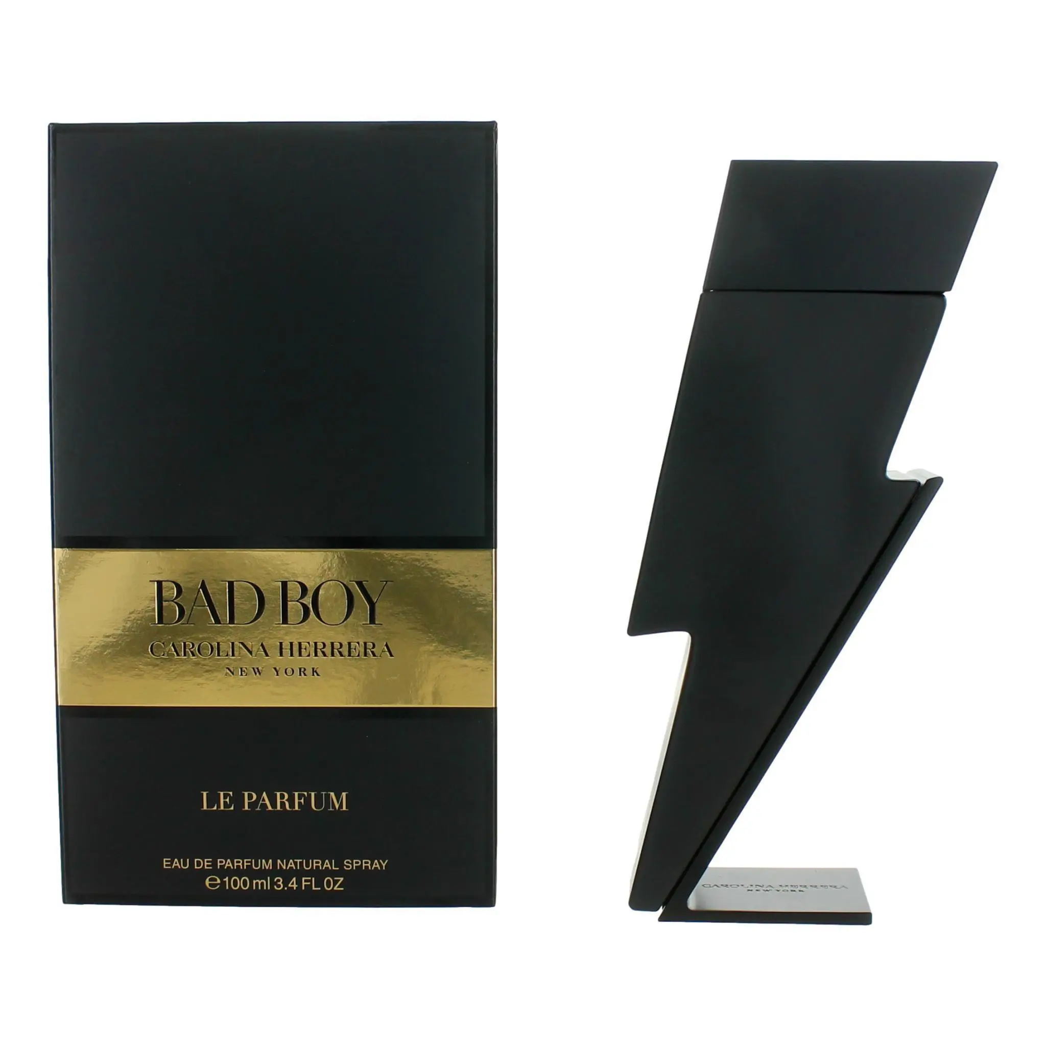 Carolina Herrera Bad Boy Le Parfum Floral Eau De Parfum Spray for Men, 3.4 oz