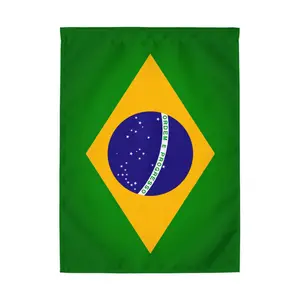 Brazil Flag Outdoor Flag with Rod Pocket | Garden Flag, Patriotic Decor