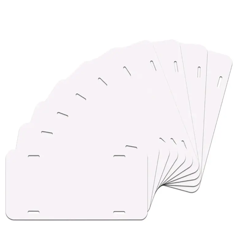 10pc Sublimation Plate Blanks