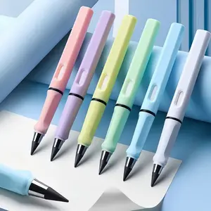 6/12 Pack Tech Infinite Pencils, 0.5mm Permanent Pencils, No Sharpening Needed, Durable Straight Pencils, Ideal for Writing and Drawing