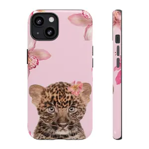 Cheetah iphone case, Tough Case Compatible with iPhone 16 15 14 13 12 Pro Max Plus - Smartphone Cover Accessories