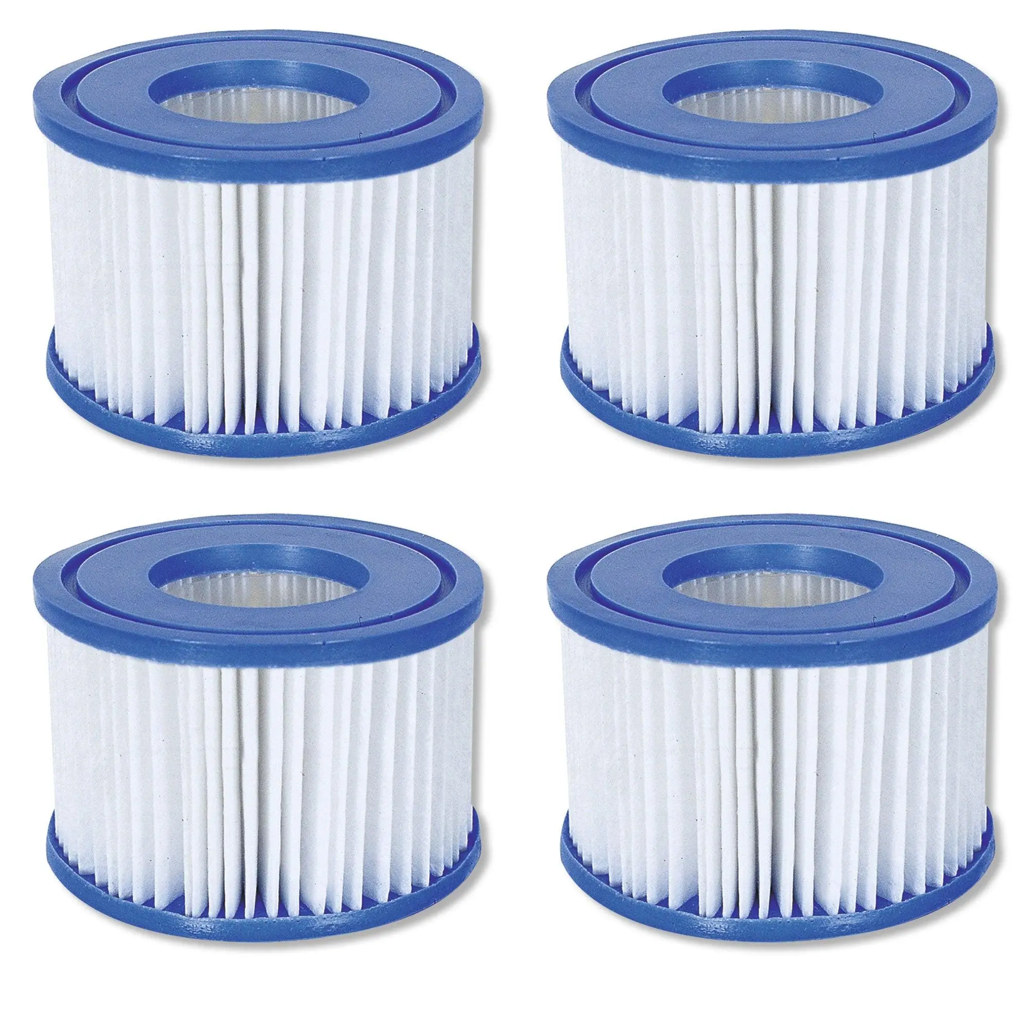 Bestway SaluSpa Hot Tub Filter Pump Type VI Replacement Cartridges (4 Pack)