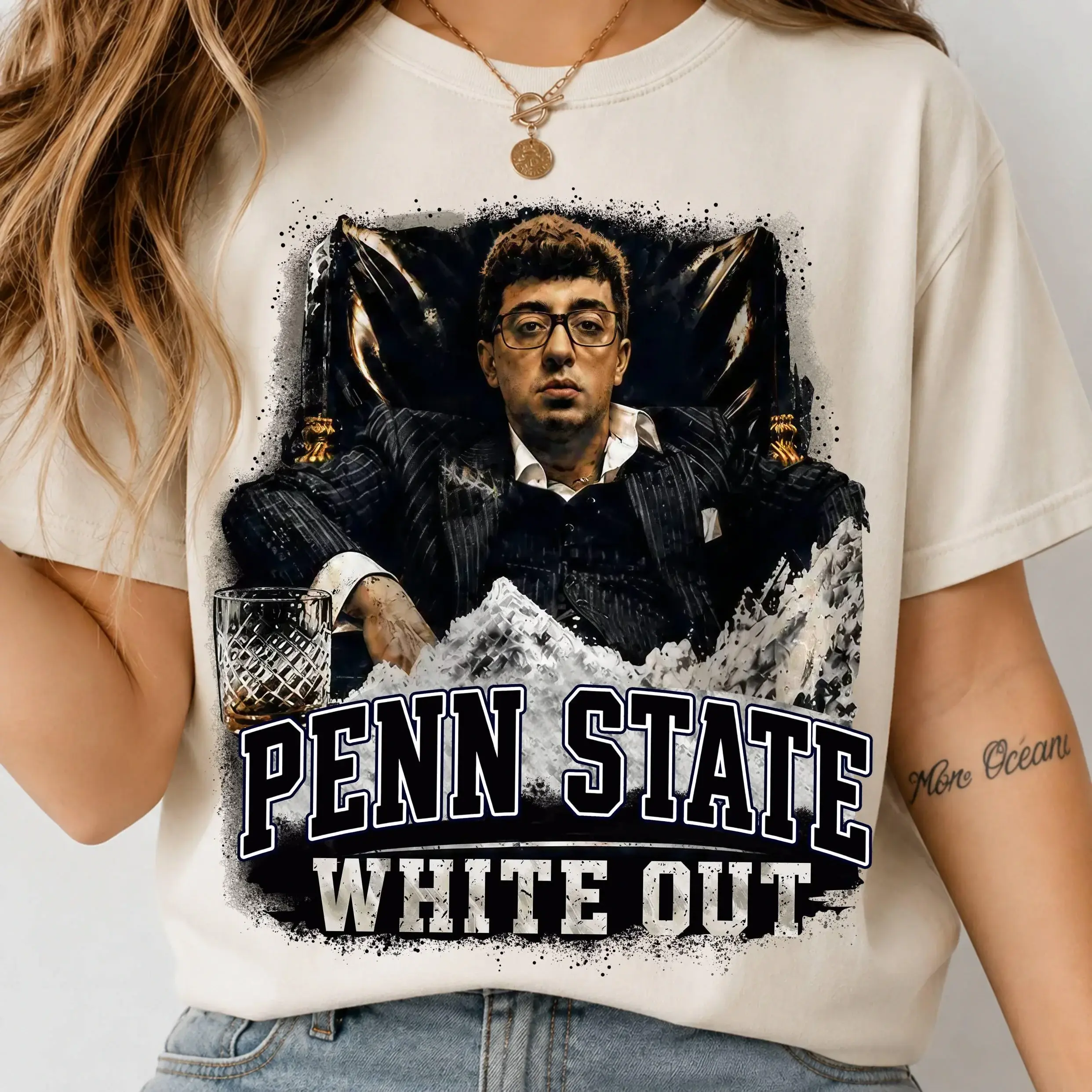 Pledge Escobar Penn State White Out Shirt, Funny Penn State Football Tee, College Game Day Fan Gift