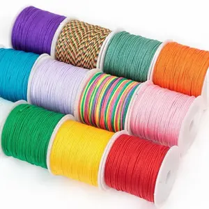 1mm Jade Cord, High-Density Non-Elastic Beading String, Jewelry Making Supplies for DIY Braiding Bracelets and Necklaces