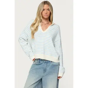 Copenhagen Oversized Striped Sweater