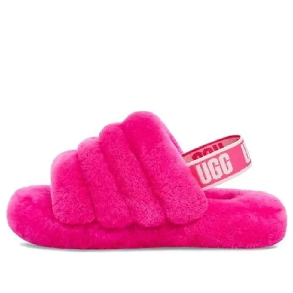 UGG Fluff Yeah Slide Rock Rose (1098494K-RCR)