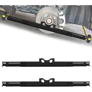 Ertuohg Wheel Alignment Tool, Toe Alignment Tool Plate, Toe Plates Wheel Alignment Tool, Car DIY Toe Alignment Tool, Wheel Alignment Tools Kit for Easy Storage, Metal