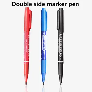 Dual Tip Design Tattoo Skin Marker, 10pcs Box, Ideal for Permanent Makeup & Piercing Marking, Essential Tattoo Supplies