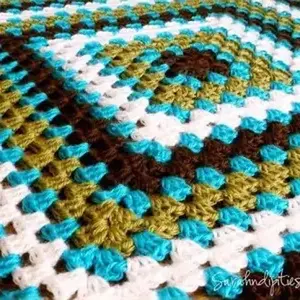 Granny Square Crochet Blanket Granny Square Crochet Blanket