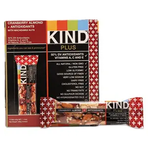 Kind Healthy Snacks  Nutrition Boost Bar, Cranberry Almond & Antioxidants, Fruit