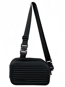 New PU Hard Shell Shoulder Crossbody Bag, Fashion Camera Pouch, Waterproof Lightweight, Ideal for Outdoor Travel, Durable Phone Case
