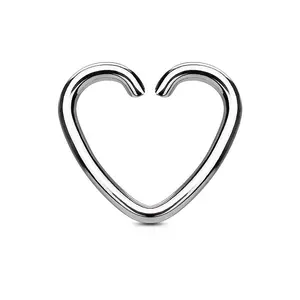 Single Closure Ring - Titanium Plated 316L Stainless Steel