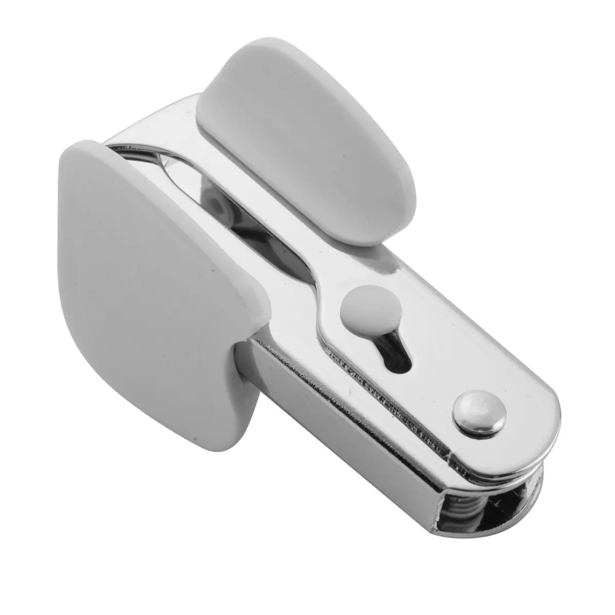 Jaw-Style Staple Remover with Steel Jaws, Compact White Fastener Clip Tool for Office Use, Fits Standard 24/6 & 26/6 Staples, Fits 24/6 & 26/6 Staples