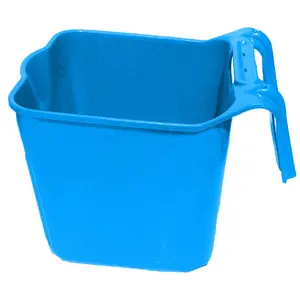 212 MAIN 14 qt. Square Shape Fence Hook Bucket, Blue, Tools & Hardware Accessory for Fasteners & Hooks
