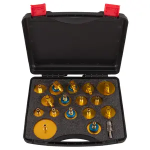 Brake Bleeder Kit Master Cylinder Adapters Set Brake Oil Fluid Bleeding Tools