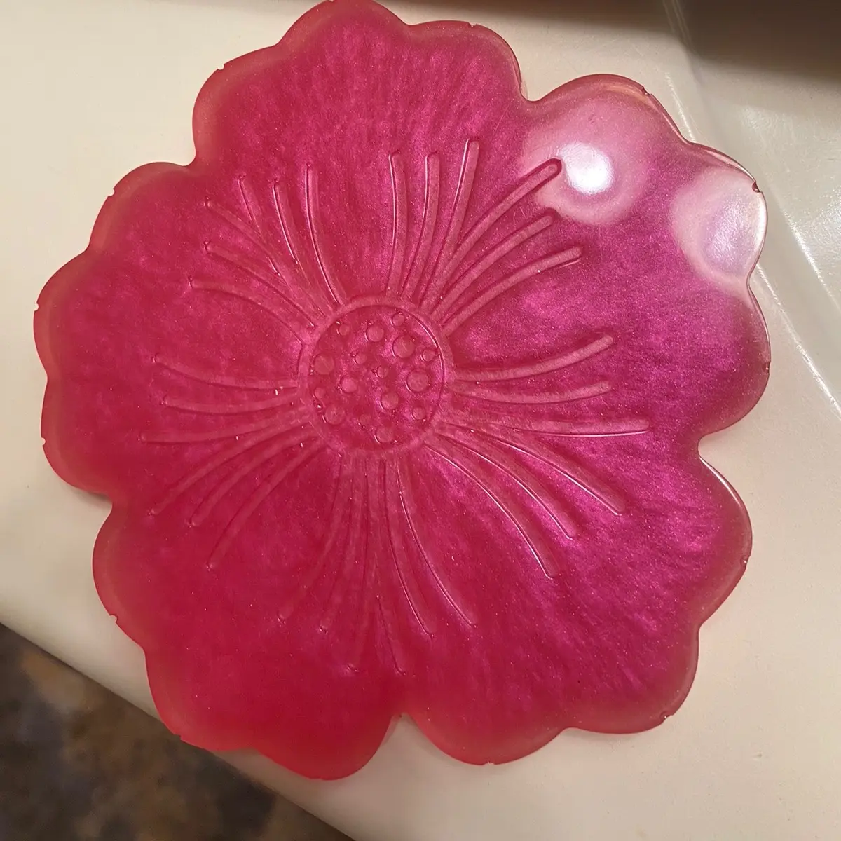 Resin coaster