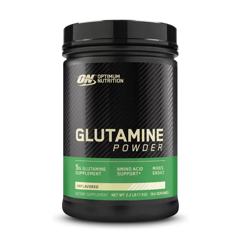 Optimum Nutrition L-Glutamine Muscle Recovery Protein Powder - 5g Pure L-Glutamine per Serving, Highly Concentrated, 24-Month Shelf Life, Instant Amino Dietary Supplement, Lean Muscle Booster for Adult Fitness & Healthcare Support